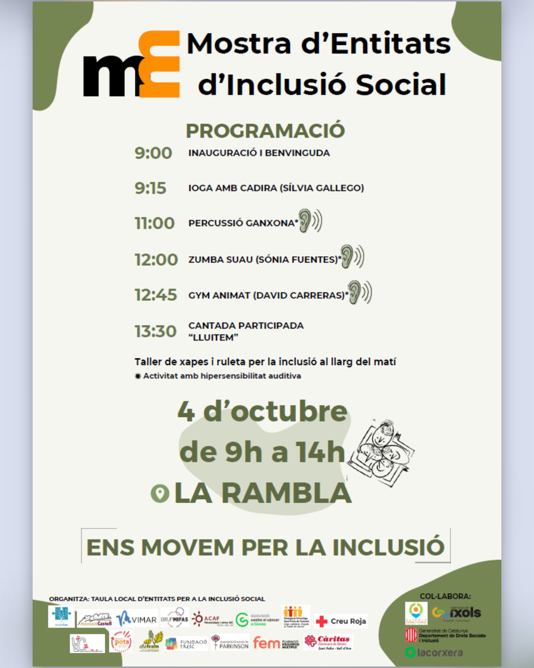 Mostra d’Entitats d’Inclusió Social