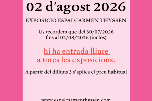 Entrada gratuïta al Thyssen fins al 2 d'agost
